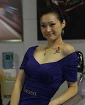 2009重庆车展美女模特